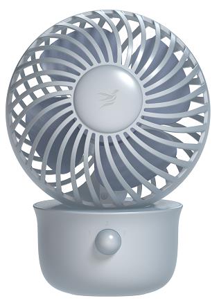 Swing pot mini fan